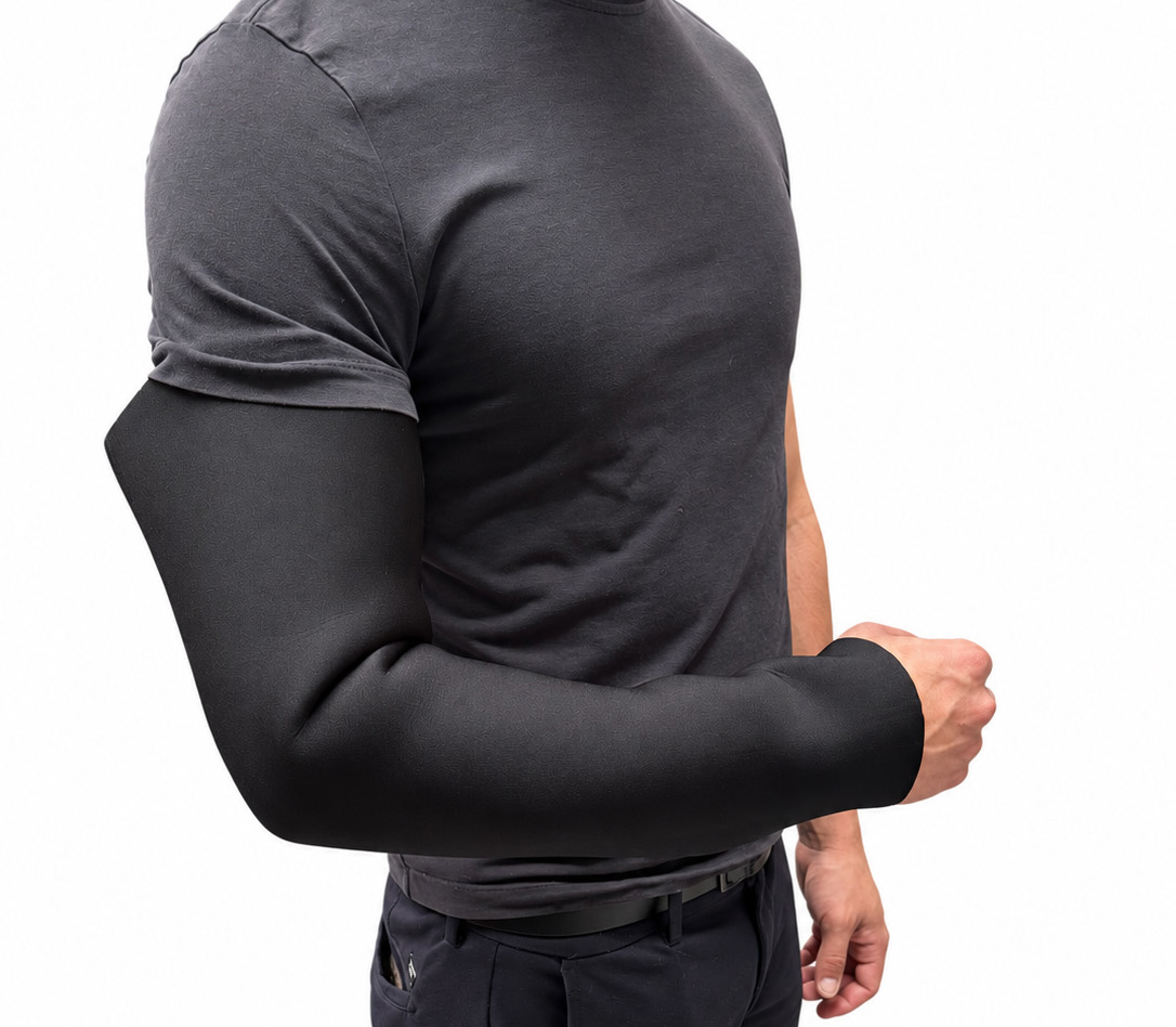 Armbescherming neoprene lang