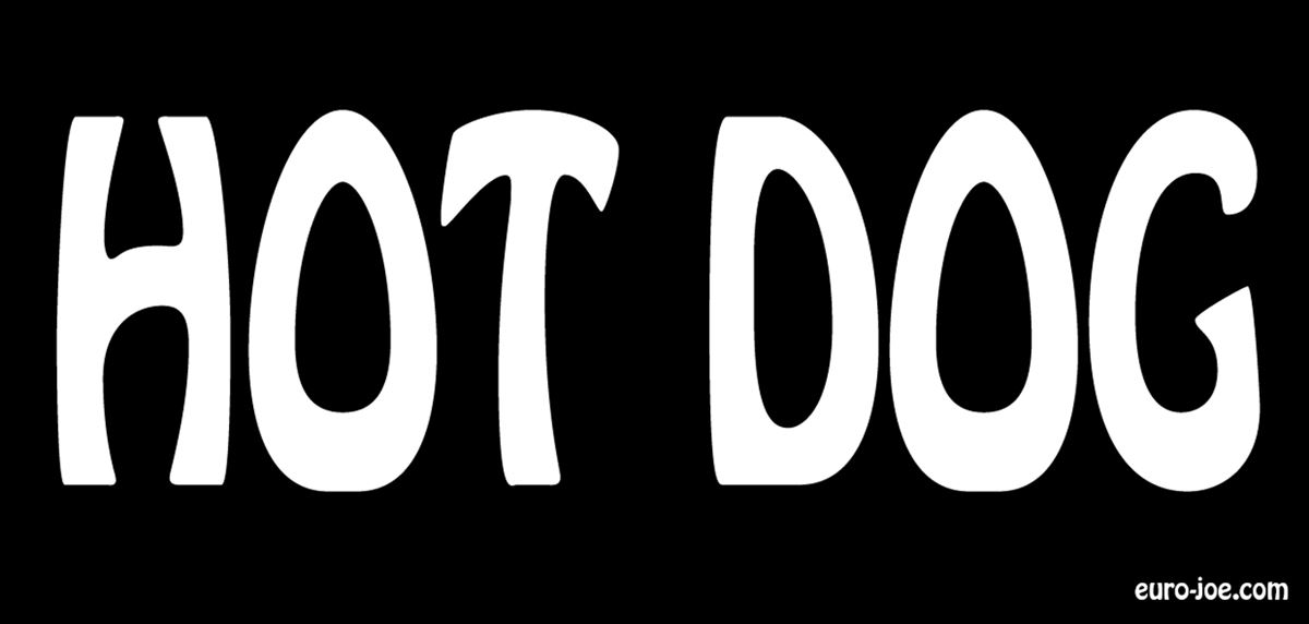 Name patch “Hotdog”