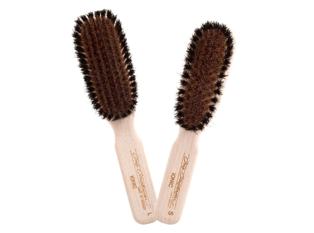 Chris Christensen "The Original Ionic Brush in Brass and Boar Bristles"