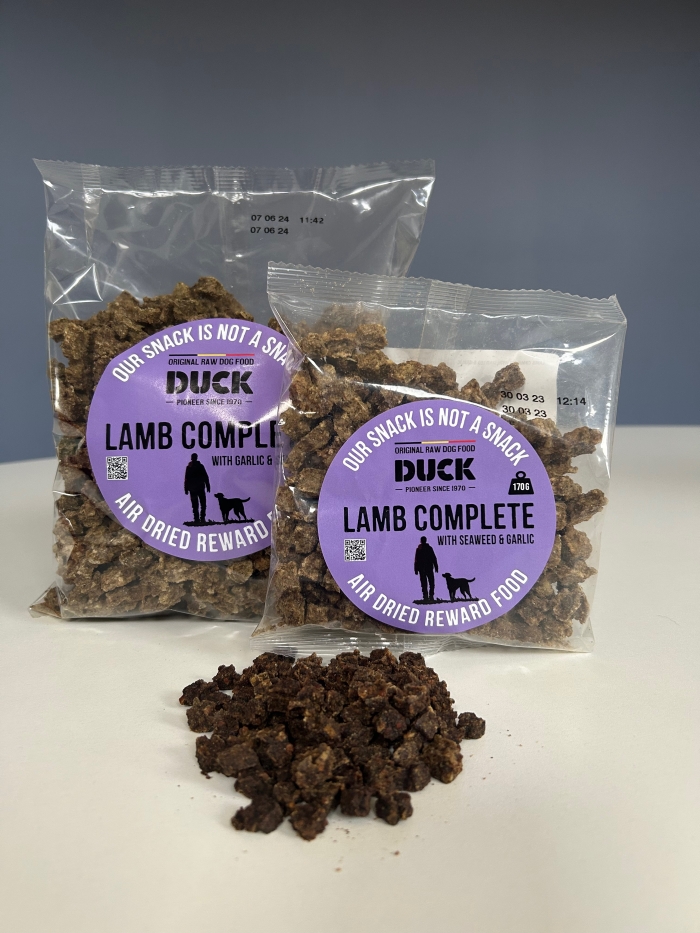 Duck Lamb complete with seaweed &amp; garlic