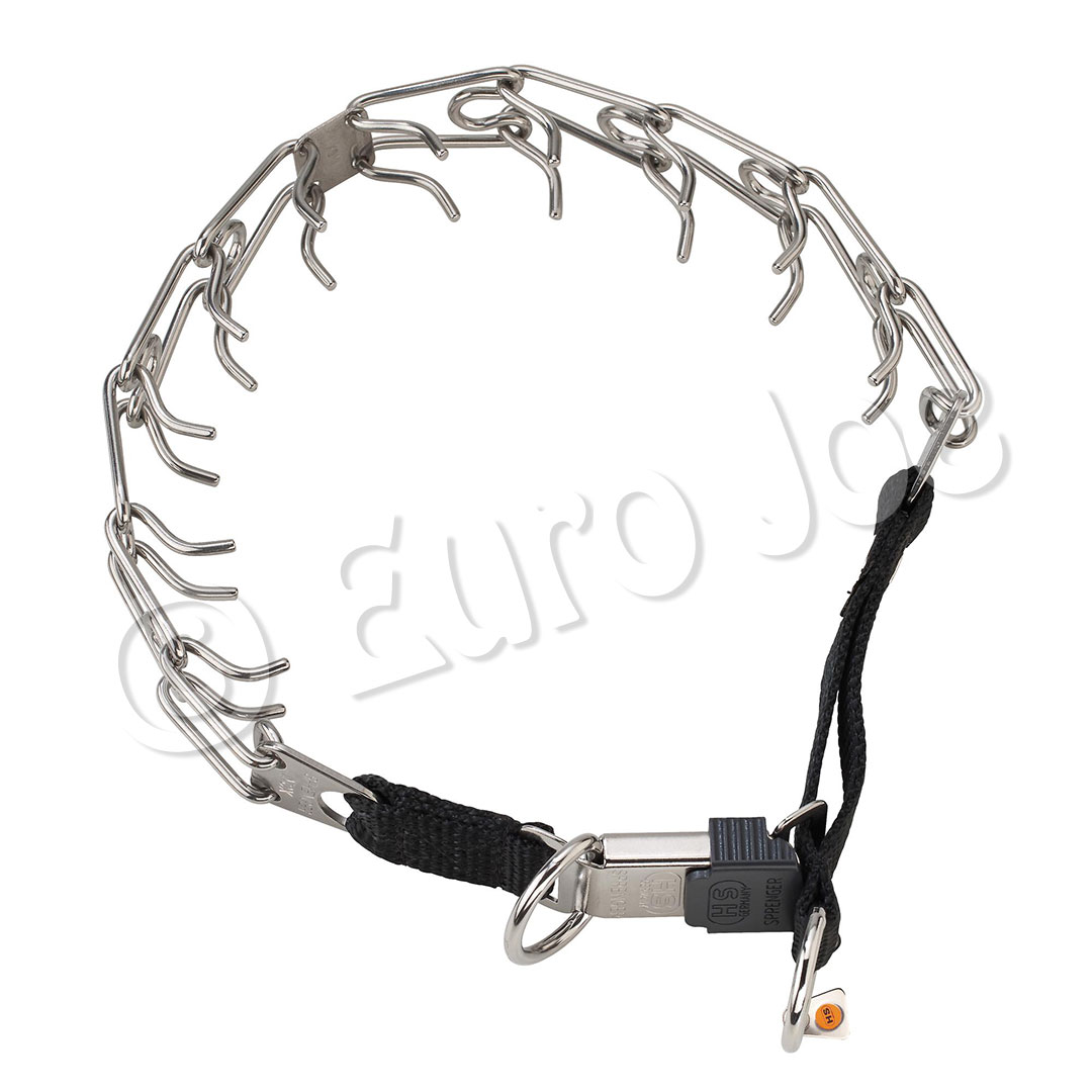 Training collar with ClickLock closure in noose