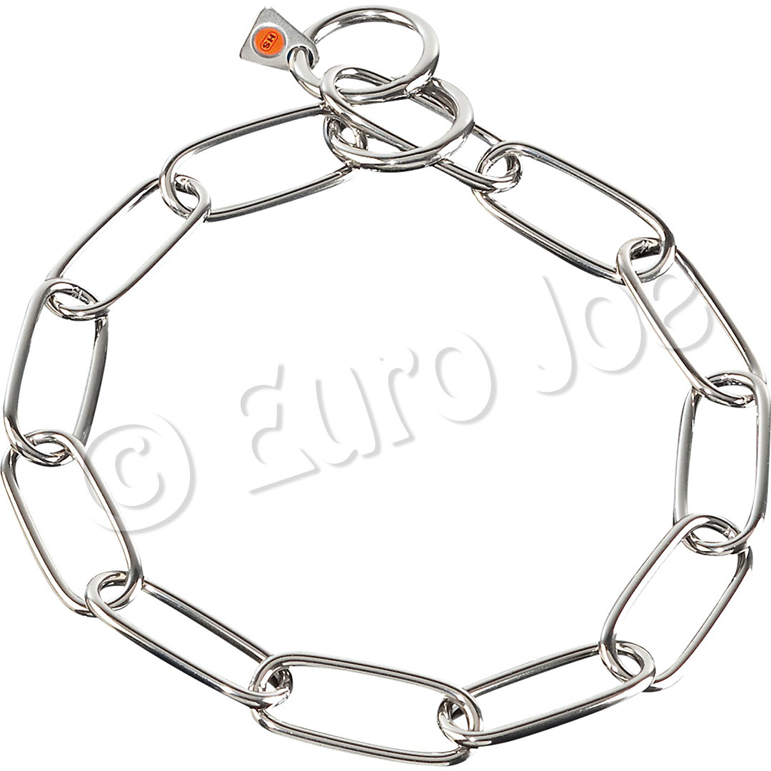 Halskette mit sehr langen Gliedern 4 mm
