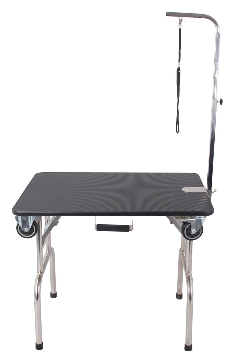Shernbao Foldable Dog Grooming Table with Wheels