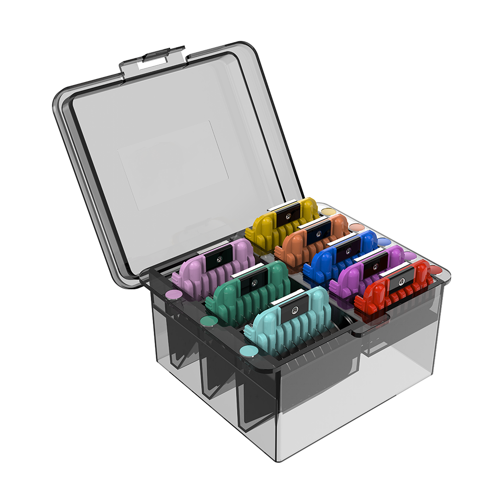 Shernbao 8-Piece Stainless Steel Clipper Comb Set