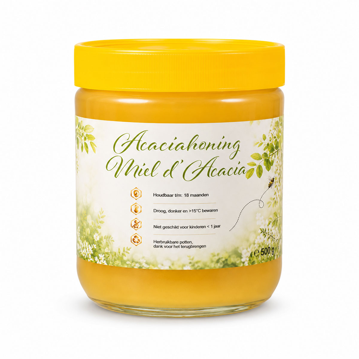 Acaciahoning – Licht en Bloemig