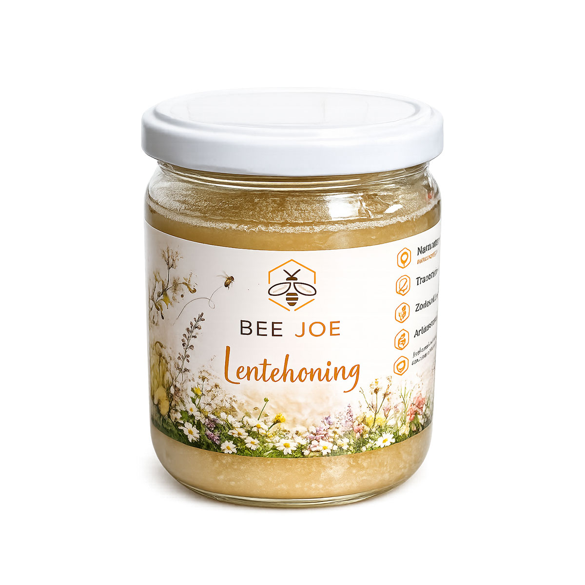 Lentehoning van Belgische Bijen – 200 g of 400 g