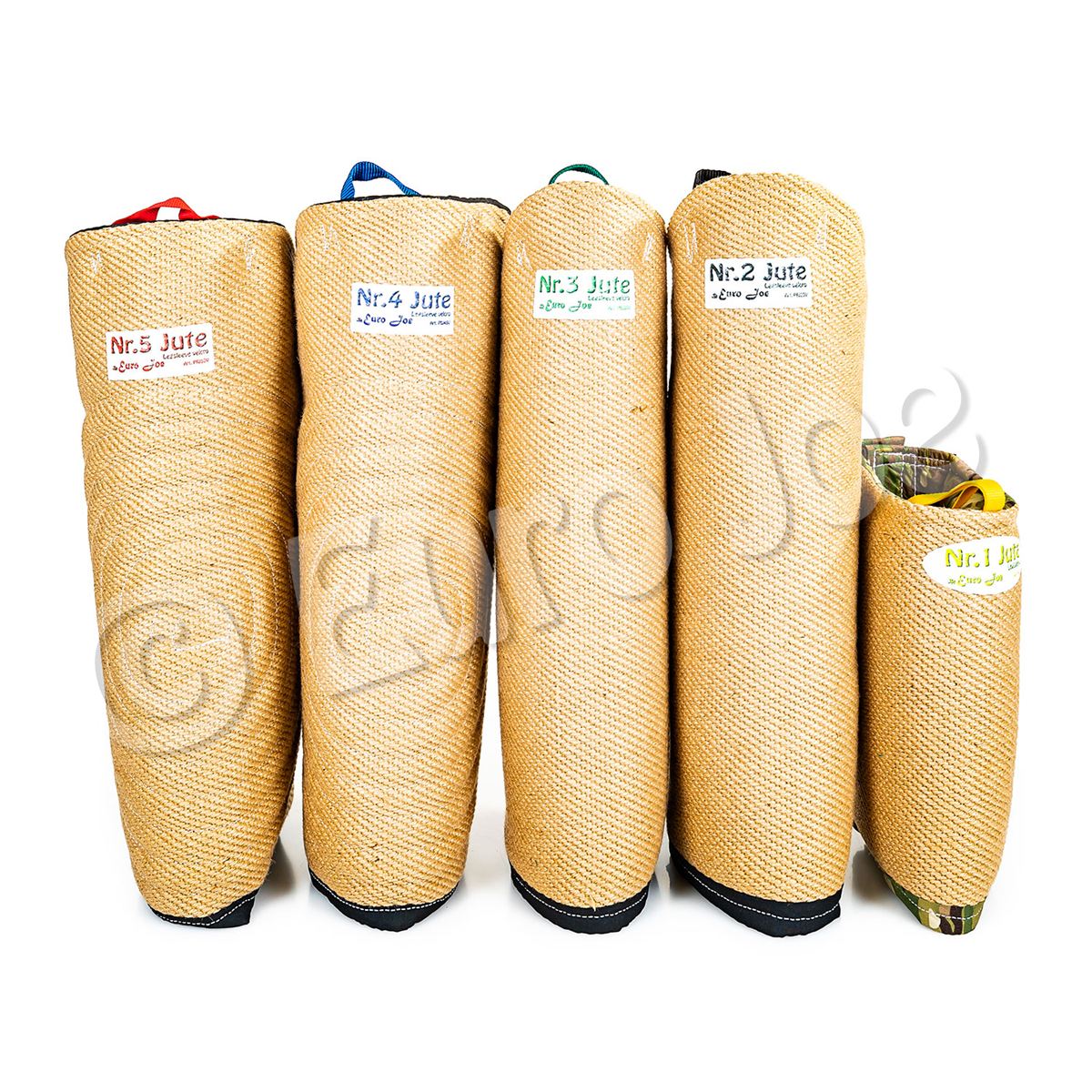 Leg Sleeves in jute with velcro