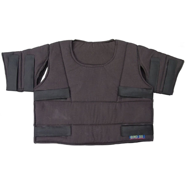 Protective vest with velcro