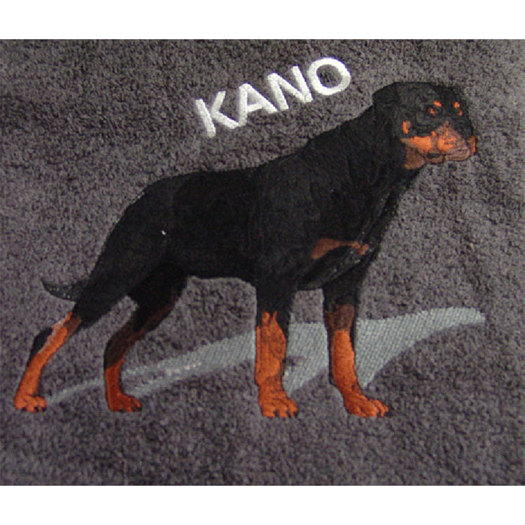 Embroidery Rottweiler 002