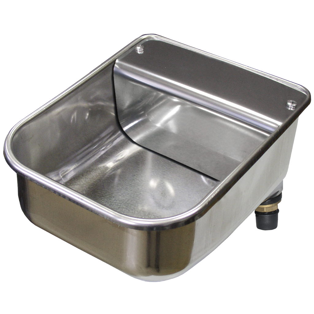 Drinking Bowl All Animals with float Stainless steel