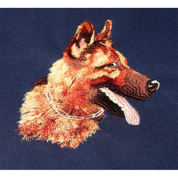 Embroidery German Shepherd 003