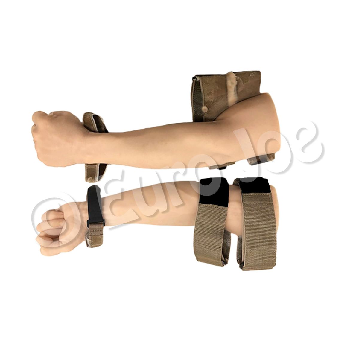 Synthetic rubber arm