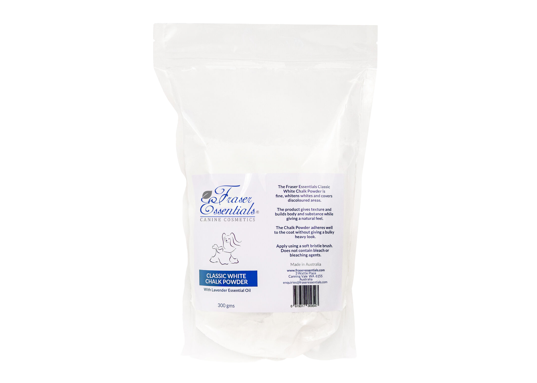Fraser Essentials - Classic White Chalk Powder