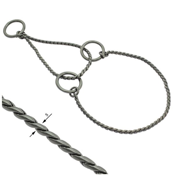 Show Collar Anthracite 5 mm