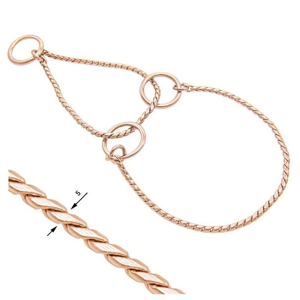 Show Collar Rose 5 mm
