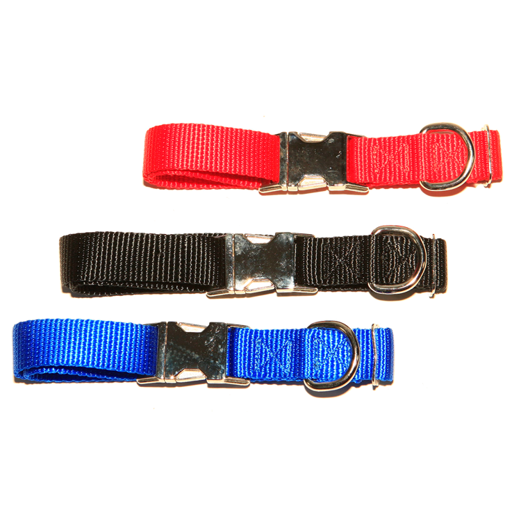 Nylon halsband with Clicklock