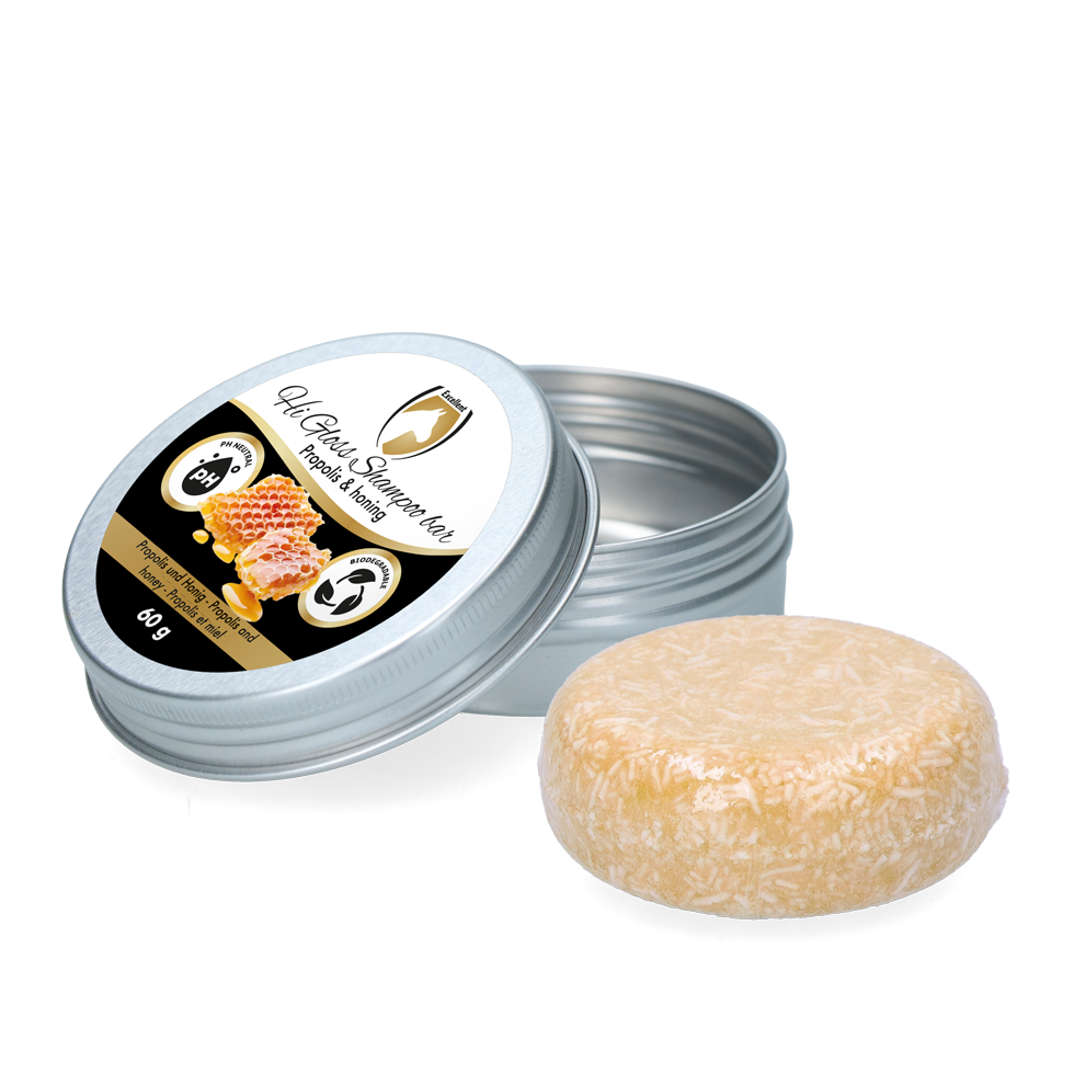 Excellent Horse Hi Gloss Shampoo Bar Propolis &amp; Honey 60 g