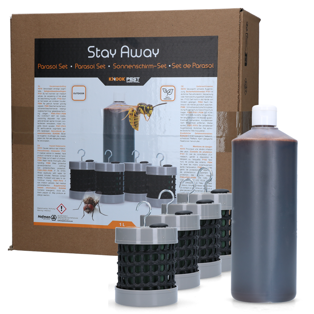 Knock Pest Stay Away Parasol Set 