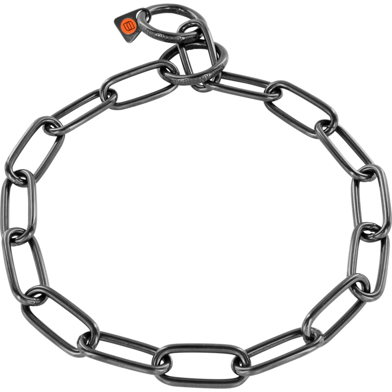 Sprenger collare inox con maglie lunghe 4 mm