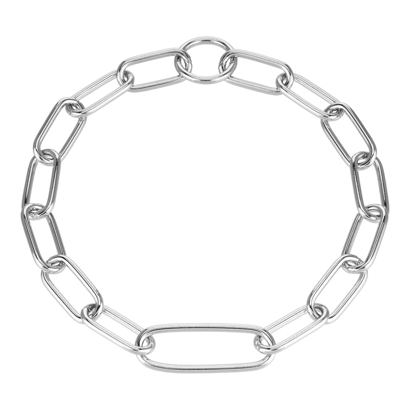 Collar with extra long middle link 4 mm