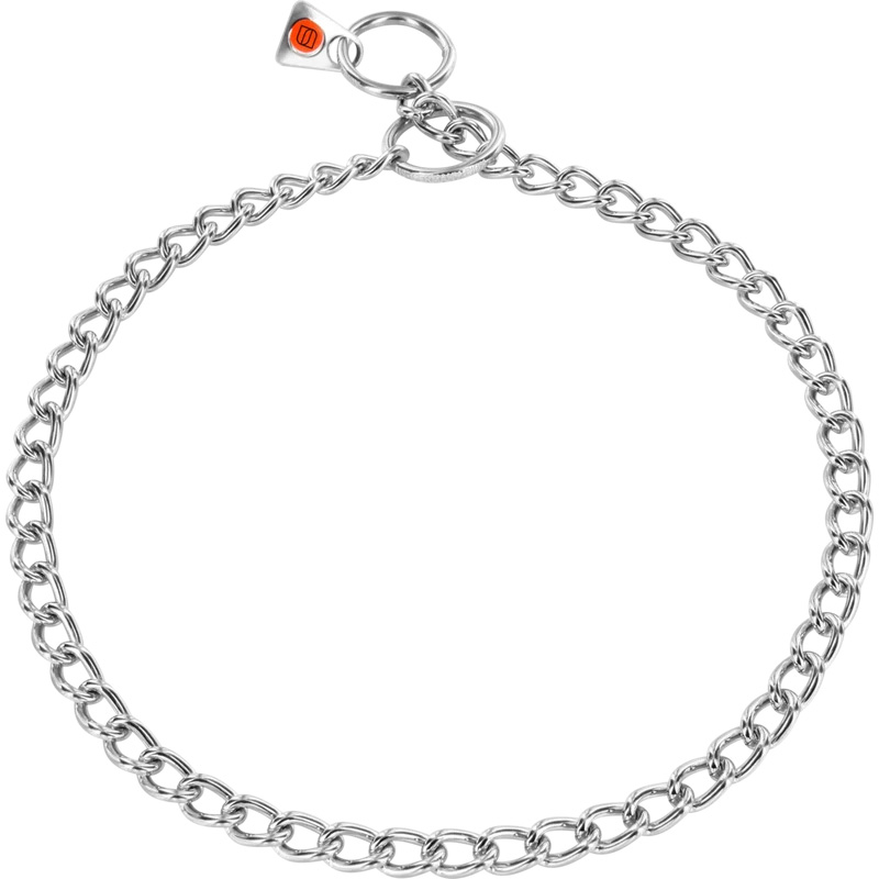 Light collar with round links 2,5 mm