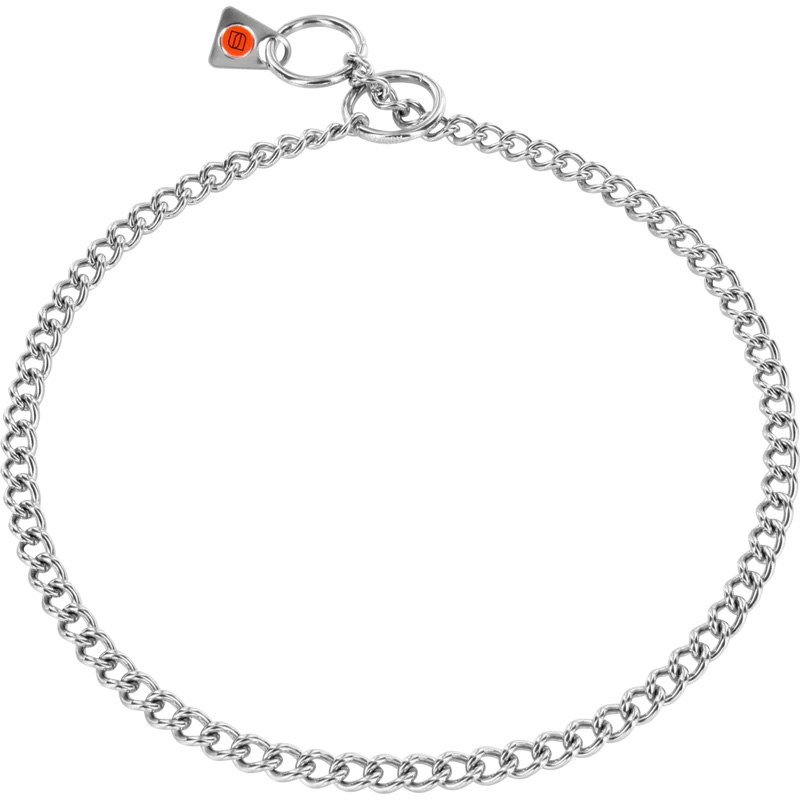 Light collar with round links