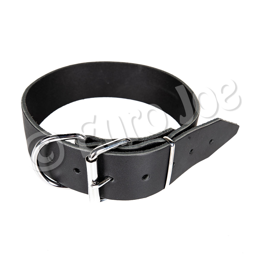 Lether collar 50 mm wide
