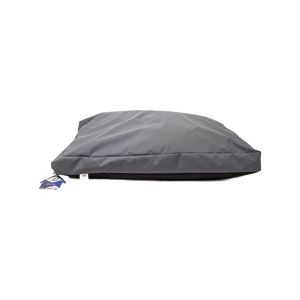 Let's Sleep Cushy Cloud Outdoor Dog Bed Anthracite