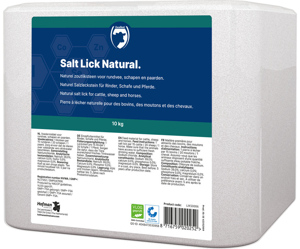 Excellent Salt Lick Natural All Animals 10 kg