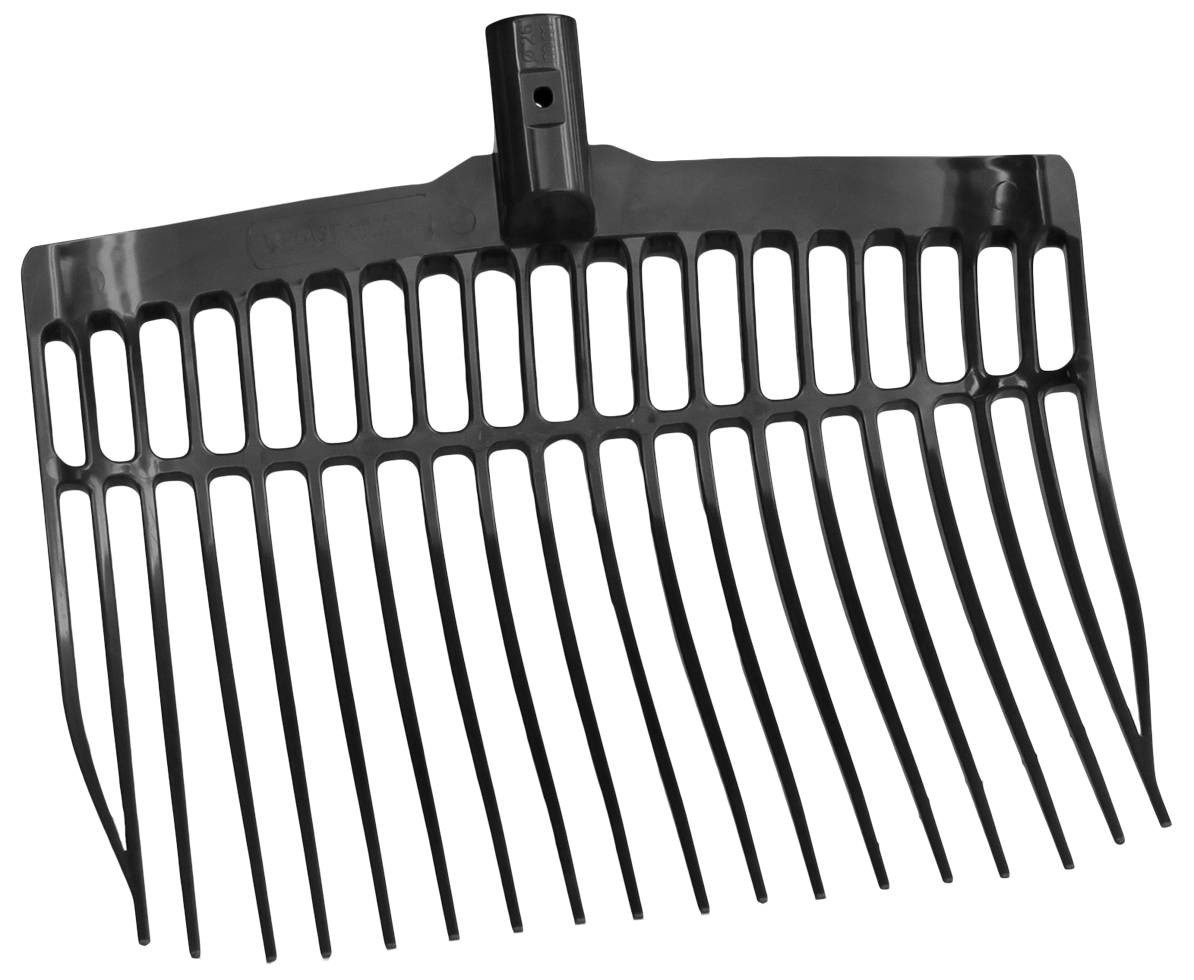Mestvork zonder steel