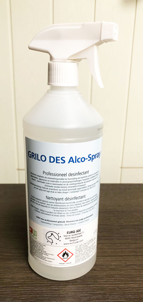 Desinfectant spray