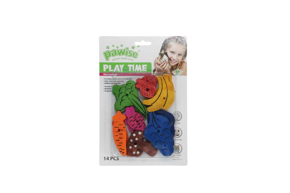 Pawise Play Time Small Pet Obst &amp; Gemüse-Mix