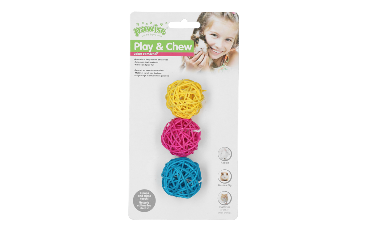 Pawise Play &amp; Chew Balls