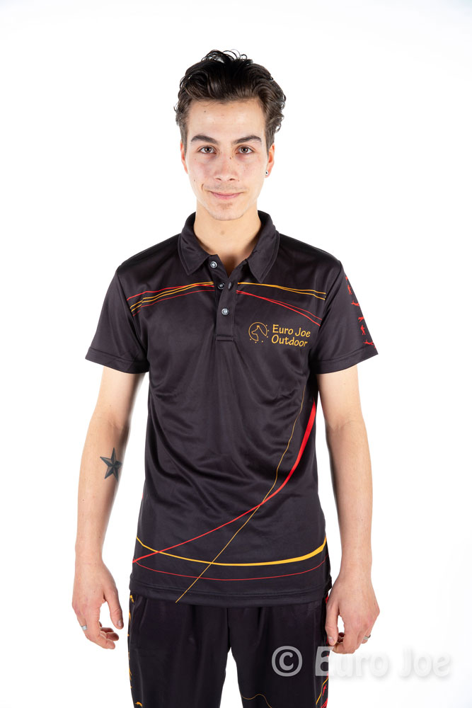 Polo 3-colored Black