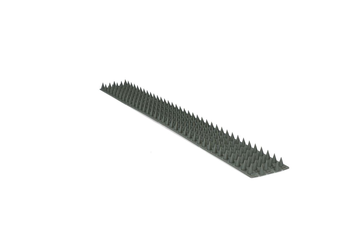 Animal repellent spiked strip 