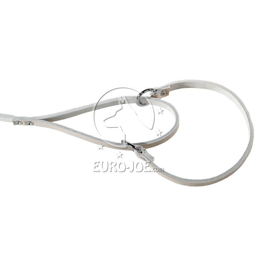 Grey Leather Ring Leash Grey Leather Ring Leash