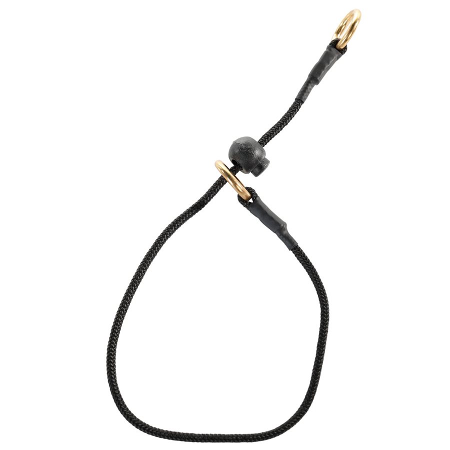 French collar 4 mm with rope stopper French collar 4 mm with rope stopper
