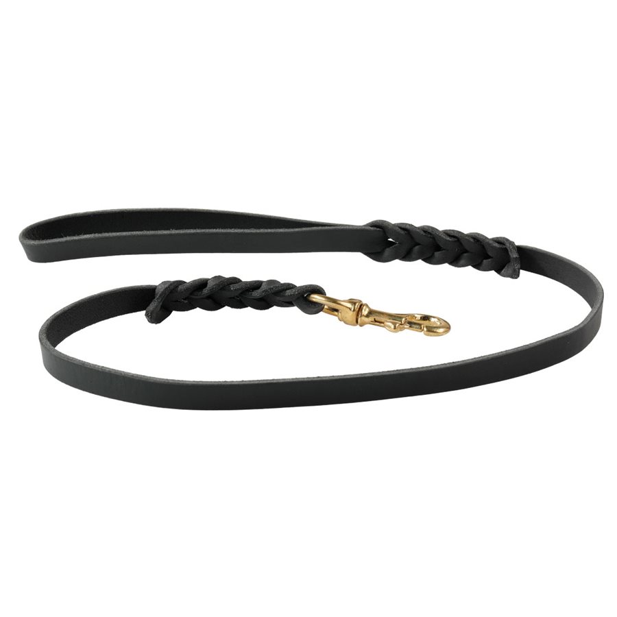 Leather leash – 15 mm wide – with or without handle Leather leash – 15 mm wide – with or without handle
