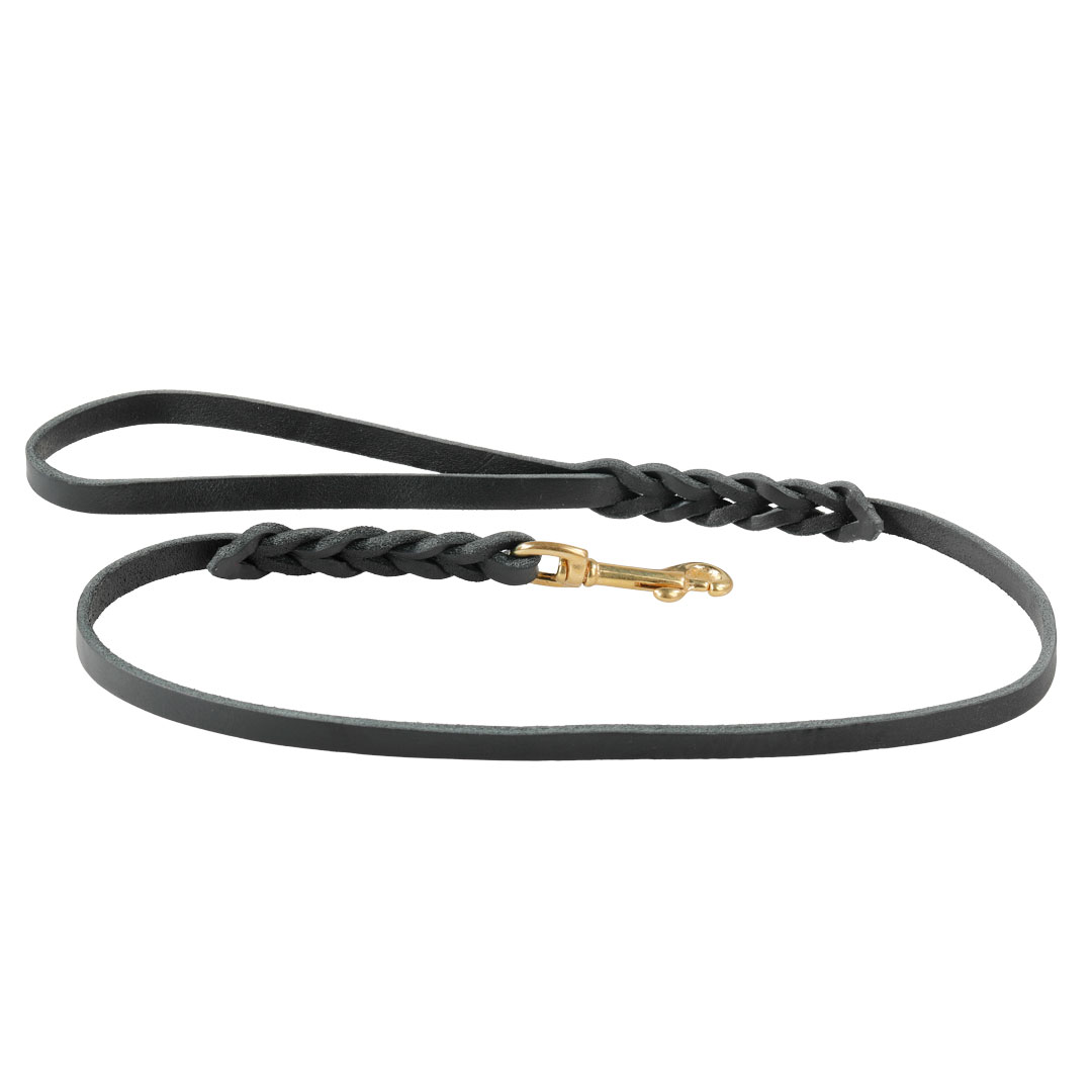 Leather leash – 12 mm wide – handmade &amp; stylish 🐾✨