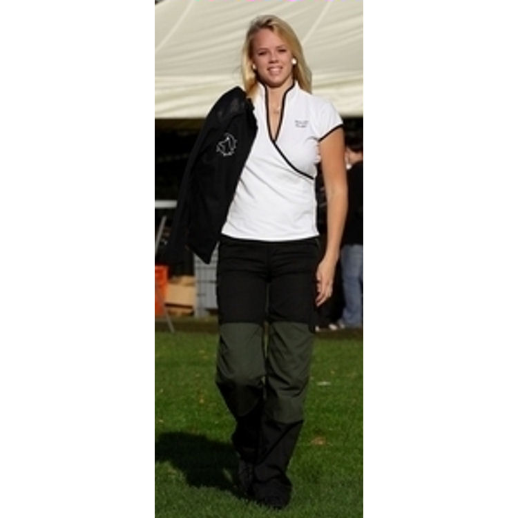 Trousers "Rebel" black/green
