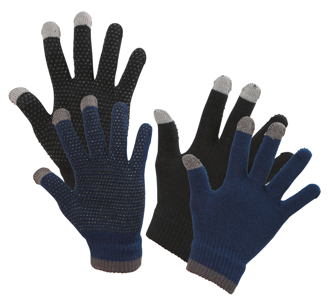 Riding glove Magic Touch Black 1size4all 