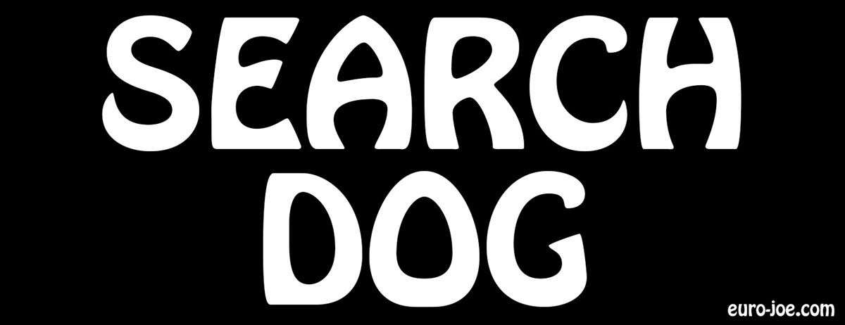 Name patch "Search Dog"