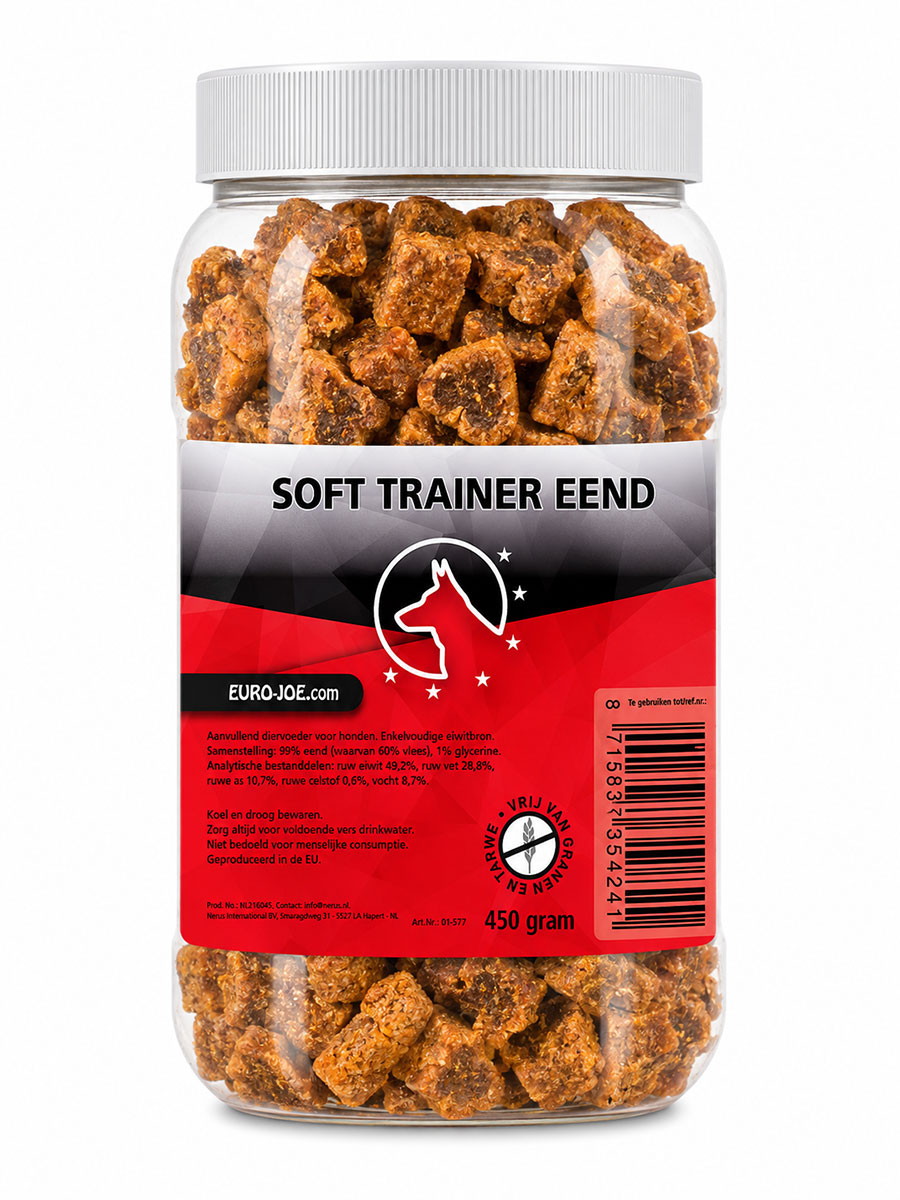 Soft Trainer Eend voor honden