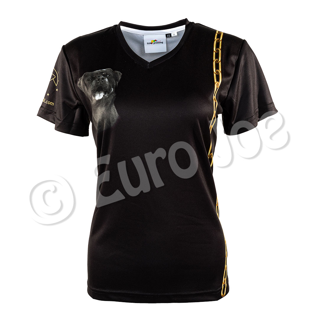 T-shirt with Rottweiler