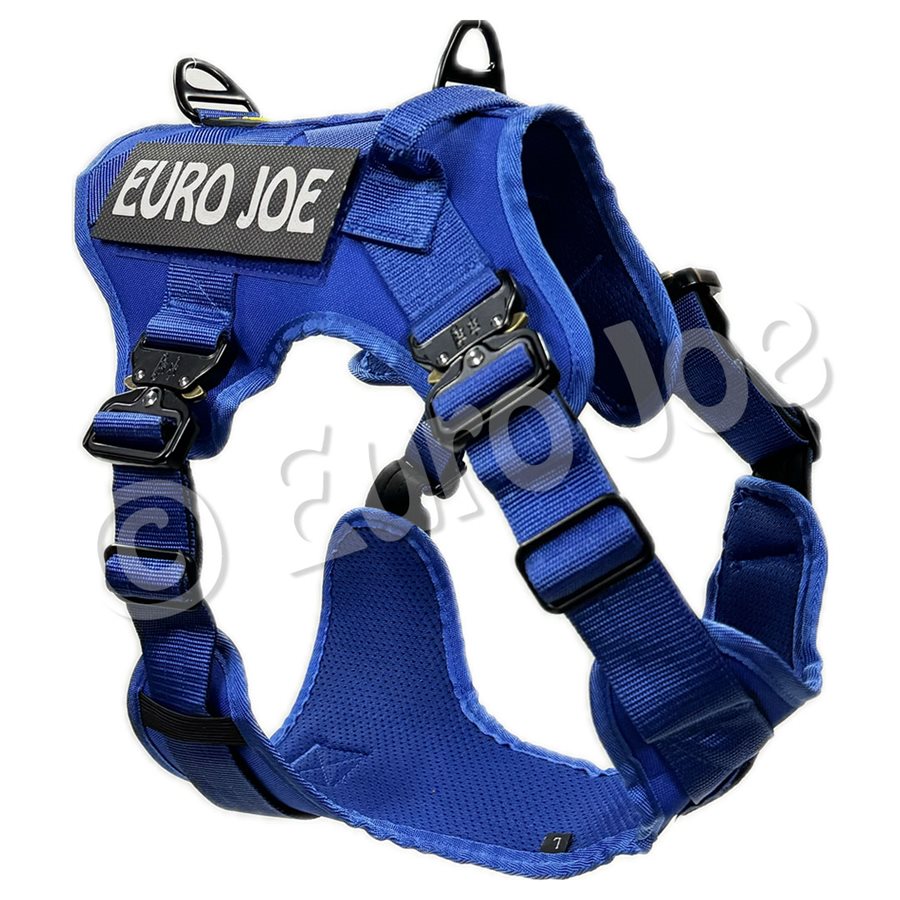 Nylon harness ‘Tactical’ Blue Nylon harness ‘Tactical’ Blue