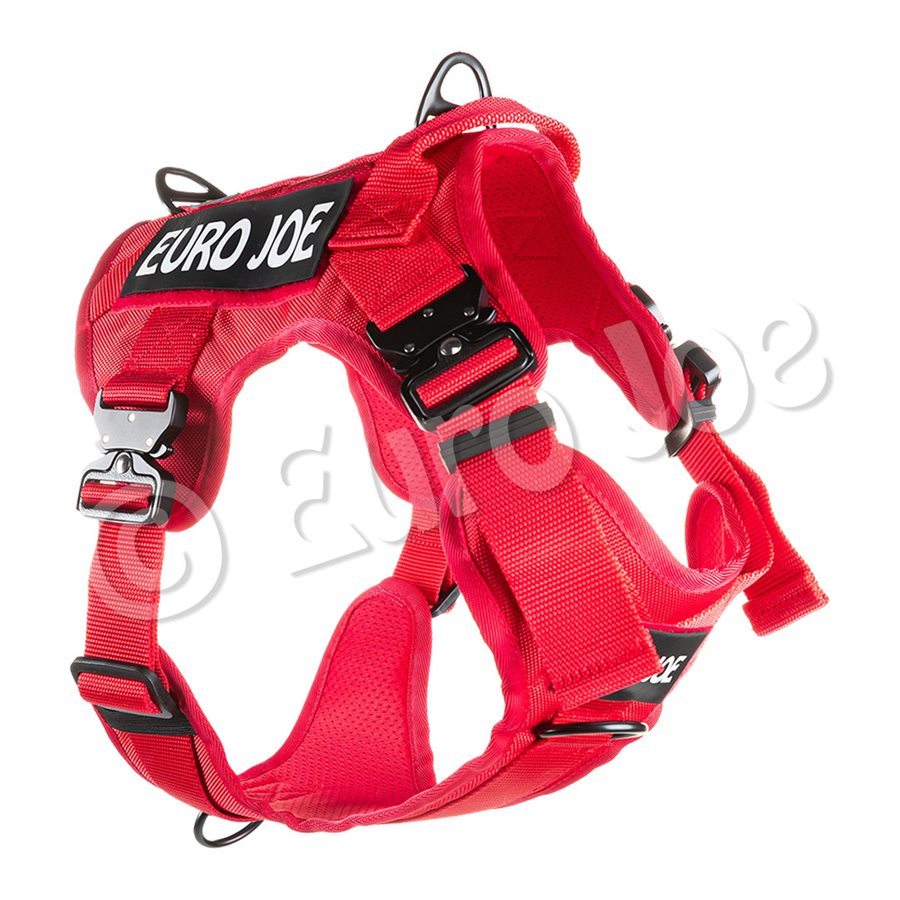 Nylon harness ‘Tactical’ Red Nylon harness ‘Tactical’ Red