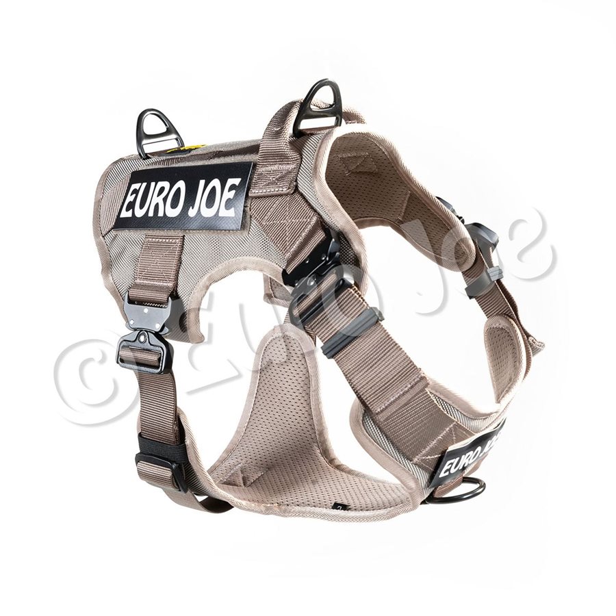 Nylon harness ‘Tactical’ Taupe Nylon harness ‘Tactical’ Taupe