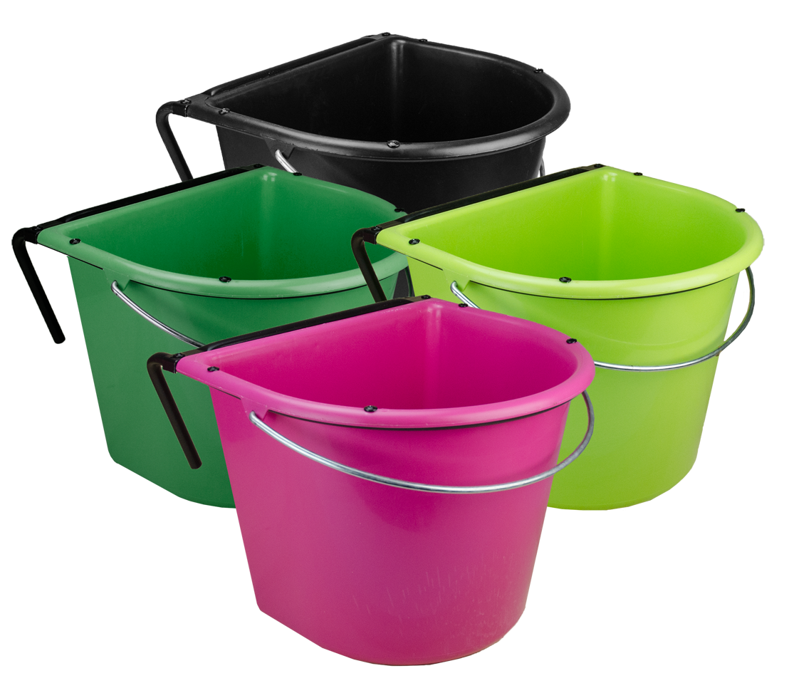 Feed trough 15 l with hook and handle
