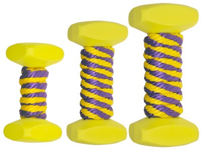 Nylon halter with rope