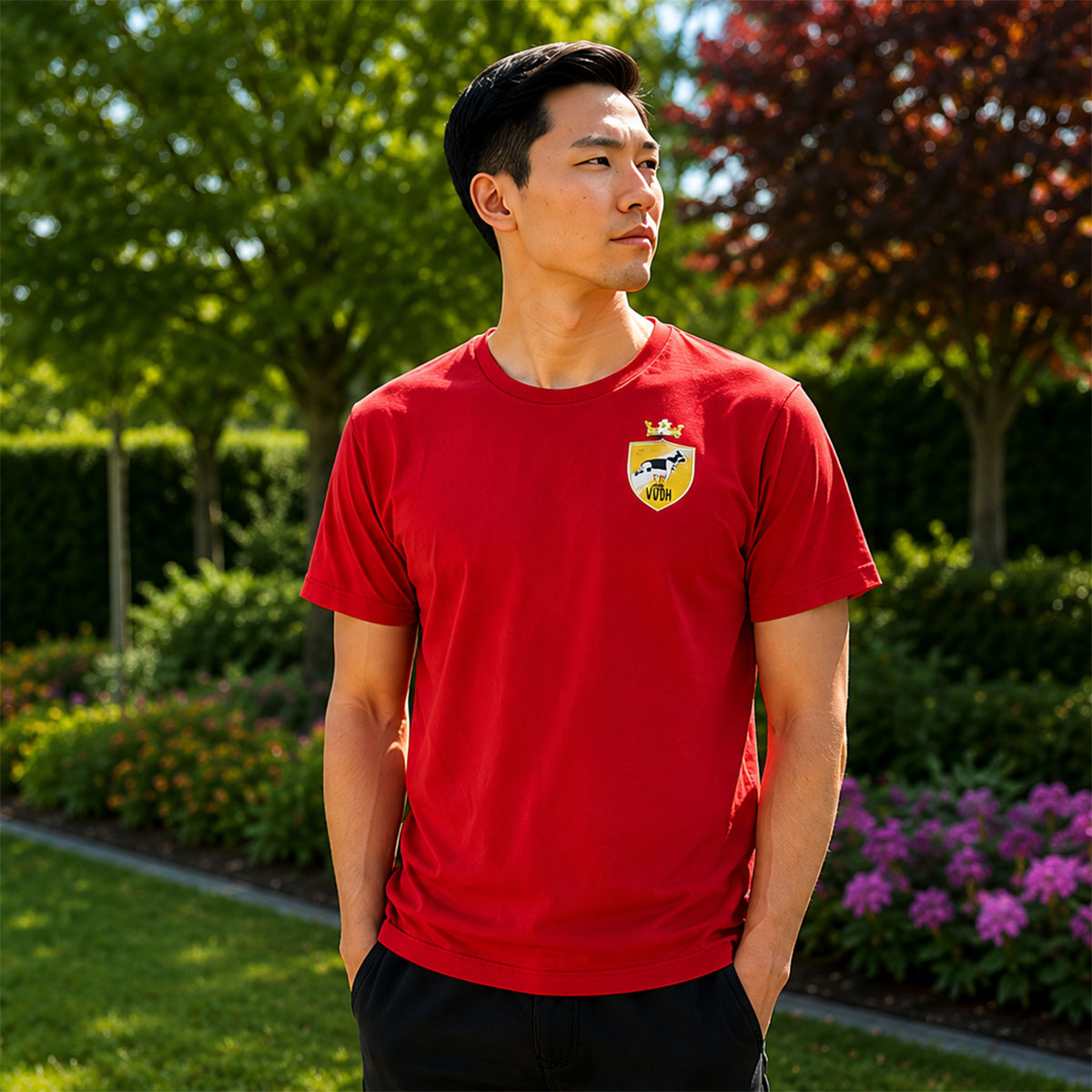 Men's T-shirt Supporter Team Belgium